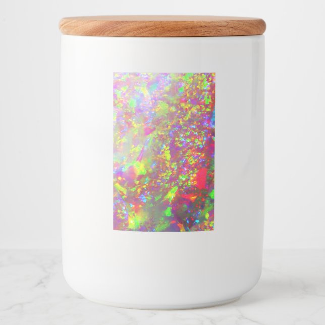 Rótulo Para Comida Falln Rainbow Brasileiro Opal (Frente)