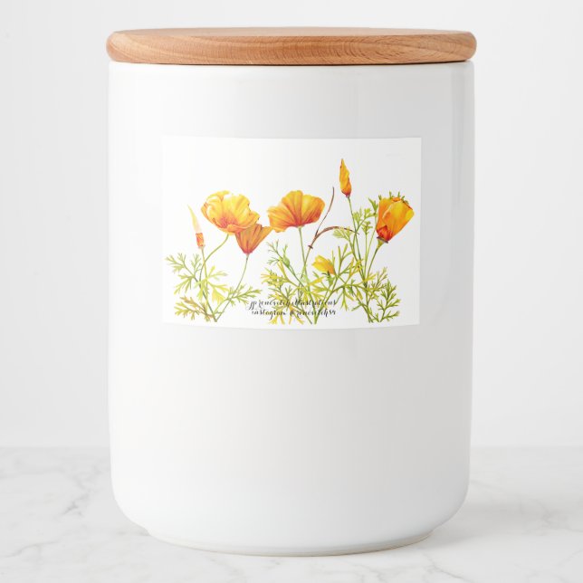 Rótulo Para Comida Food and Beverage Label Set (Frente)