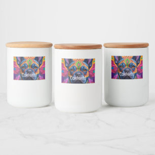 Rótulo Para Comida Frenchie Fun