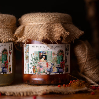 Rótulo Para Comida Hecho en Casa de Abuela Kitchen Label