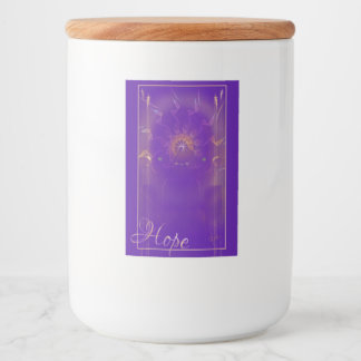 Rótulo Para Comida Hope Canister