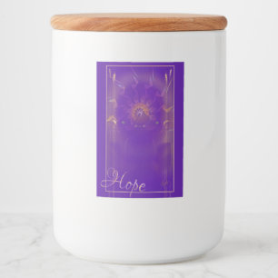 Rótulo Para Comida Hope Canister