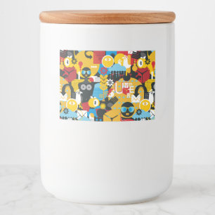 Rótulo Para Comida Hora de Verão