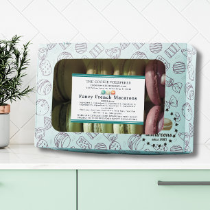 Rótulo Para Comida Ingredientes de Panificação Caseira Cottage Lei Al