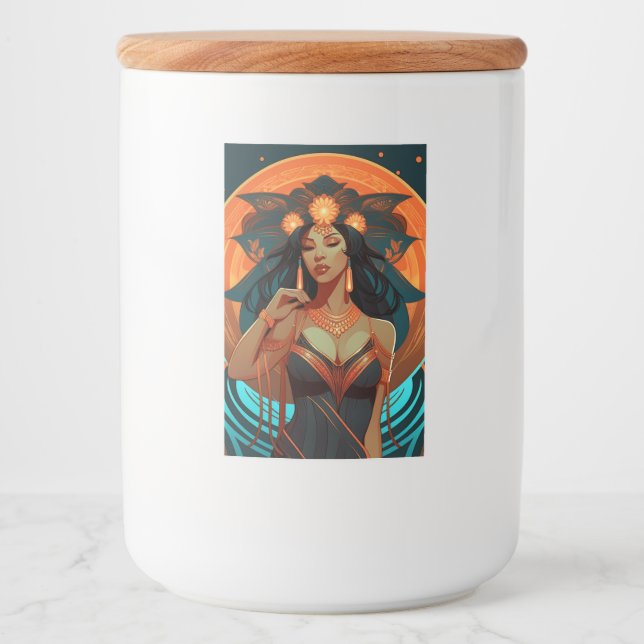 RÓTULO PARA COMIDA INSPIRAÇÃO NATIVA #2 (Frente)