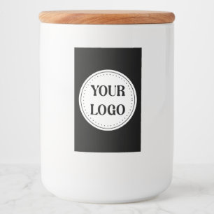 Rótulo Para Comida Inteligente, contemporâneo, polido e personalizáve