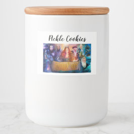 Rótulo Para Comida Jar de Cookies de Picles