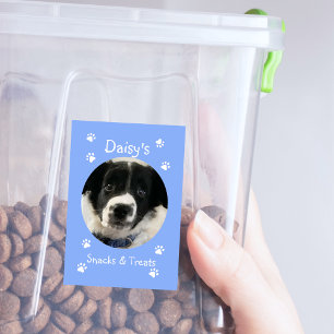 Rótulo Para Comida Jar Personalizado de Pet Tratat