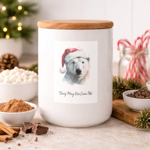 Rótulo Para Comida Jingle Bear Joy, personalizado