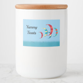 Rótulo Para Comida Kite Surfing