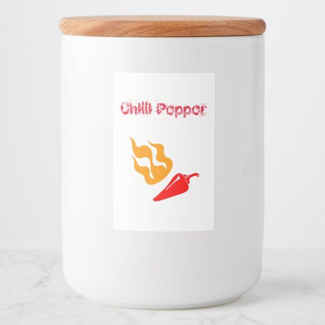 Rótulo Para Comida label for jars (Frente)