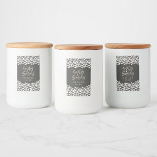 Rótulo Para Comida Leopard imprime sessenta e sassy 60º aniversário