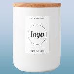 Rótulo Para Comida Logotipo simples com Promocional para empresa de t<br><div class="desc">Adicione seu próprio logotipo e escolha de texto a este design. Remova o texto superior ou inferior,  se preferir. Minimalista e profissional para melhorar sua marca.</div>