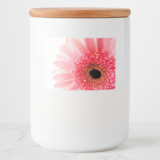 Rótulo Para Comida Margarida Gerbera (Frente)