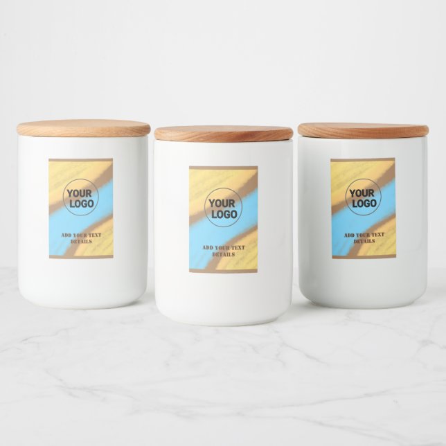 RÓTULO PARA COMIDA MODERNO MODERNO MODERNO SIMPLES CHIC ELEGANTE MONO (Garrafas)