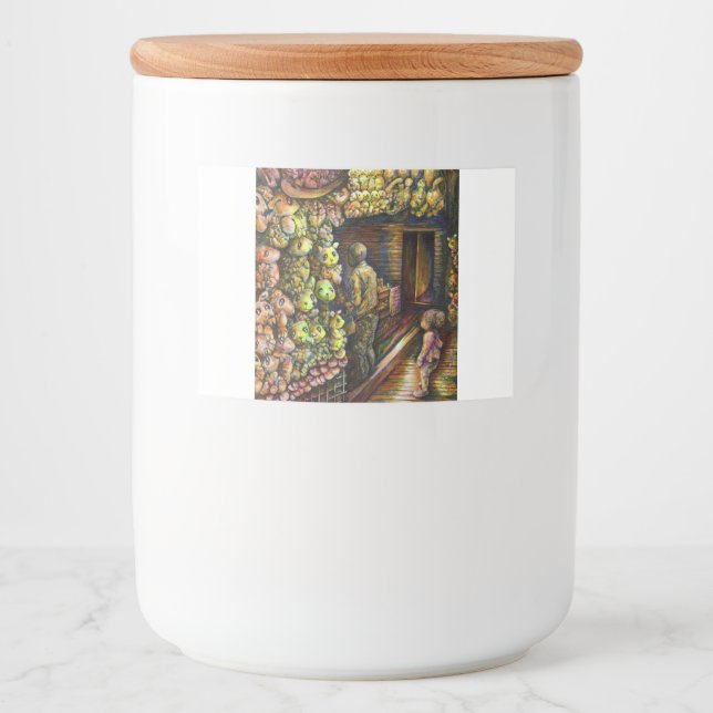 Rótulo Para Comida Norte do Circo (Frente)