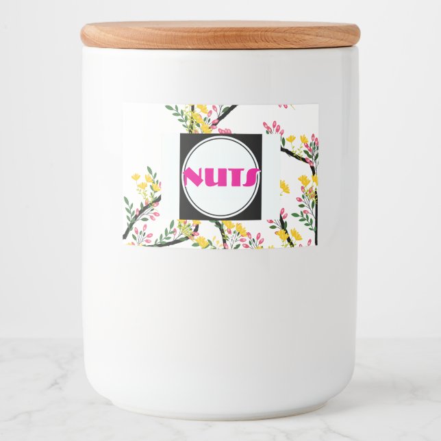 Rótulo Para Comida Nozes (Frente)