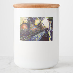 Rótulo Para Comida O destino da vida ferida