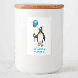 Rótulo Para Comida O Partido Pinguim