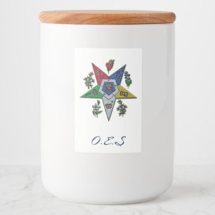 Rótulo Para Comida Ordem Da Estrela Oriental