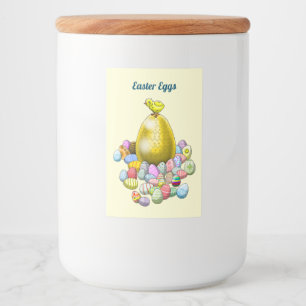 Rótulo Para Comida Ovos de Páscoa