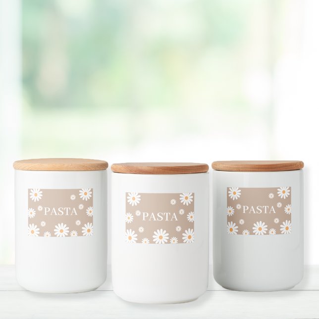 Rótulo Para Comida Pantry labels, Customization options available (Criador carregado)