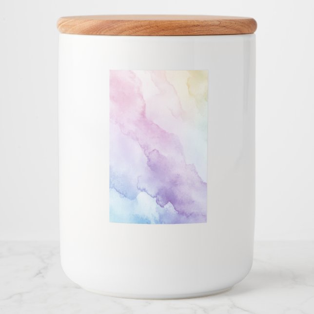 Rótulo Para Comida Pastel Charm Storage Jar (Frente)