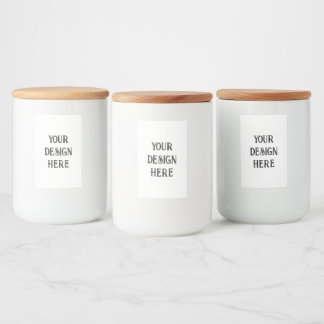 Rótulo Para Comida Personalizar ou Customizar