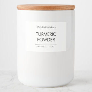 Rótulo Para Comida Produto Personalizado de Armazenamento de Organiza