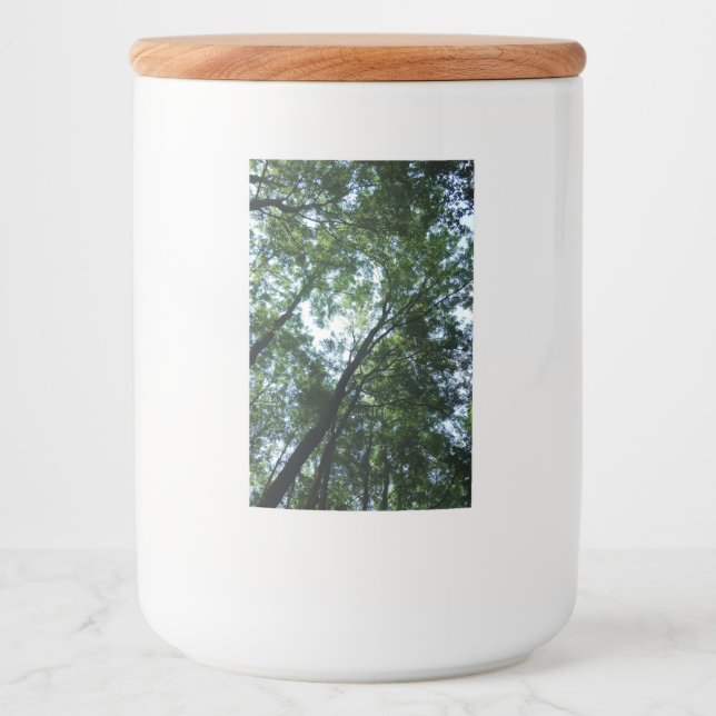 Rótulo Para Comida Rótulo do Contentor de Comida Selva (Frente)