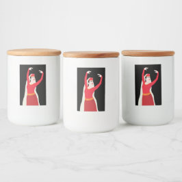 Rótulo Para Comida Seu Espírito É tão Forte quanto a Terra de onde el