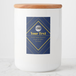 Rótulo Para Comida Seu logotipo e modelo de design personalizável