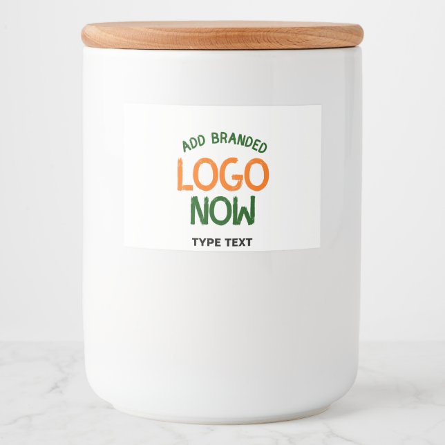 RÓTULO PARA COMIDA SIMPLES CONTEMPORÂNEO LIMPO BRANCO MODERNO CLIENTE (Frente)