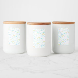 Rótulo Para Comida Sonhos do Arco-íris