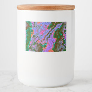 Rótulo Para Comida Sour Marble