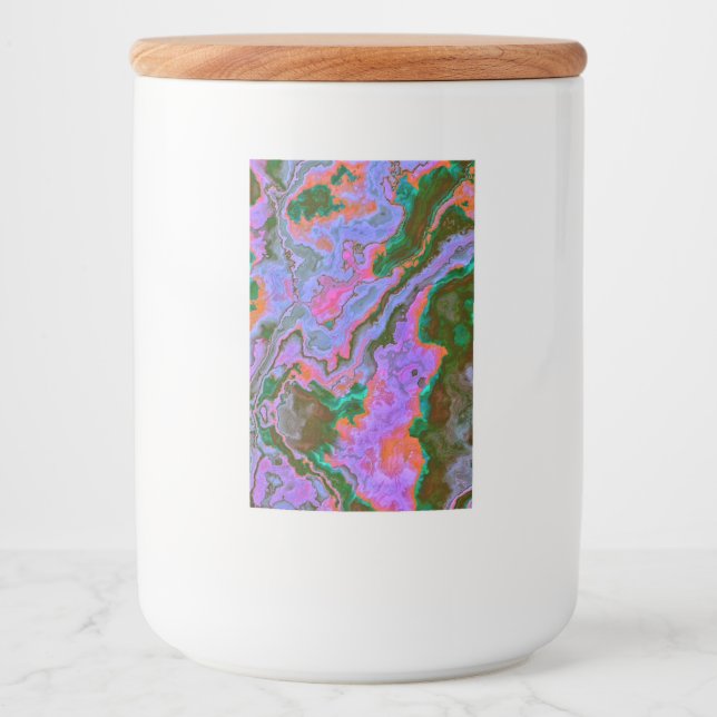 Rótulo Para Comida Sour Marble (Frente)