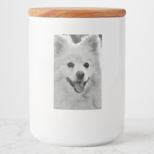 Rótulo Para Comida Spitz Japonês (Frente)