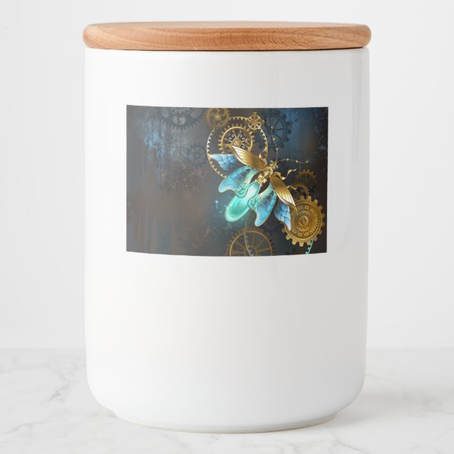 Rótulo Para Comida Steampunk Firefly (Frente)