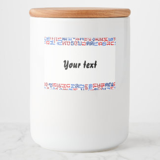 Rótulo Para Comida Tailandês