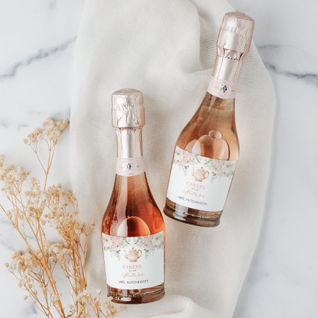 Rótulo Para Comida Tea Party Bridal Shower (Tea Party Bridal Shower Food Label)