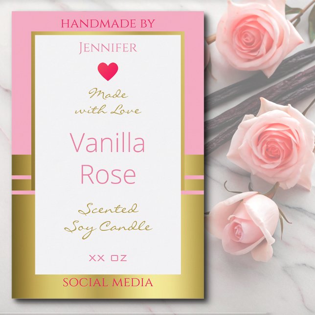 Rótulo Para Comida Texto Personalizado Fácil de Empacotar o Produto D (Criador carregado)