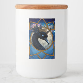 Rótulo Para Comida The Swan Who Guards the Moon.  