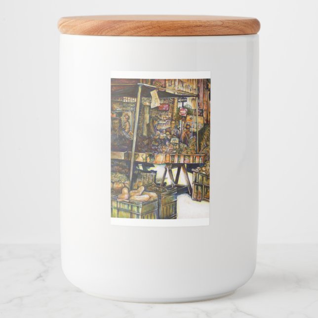 Rótulo Para Comida Torna a criatividade mais brilhante (Frente)