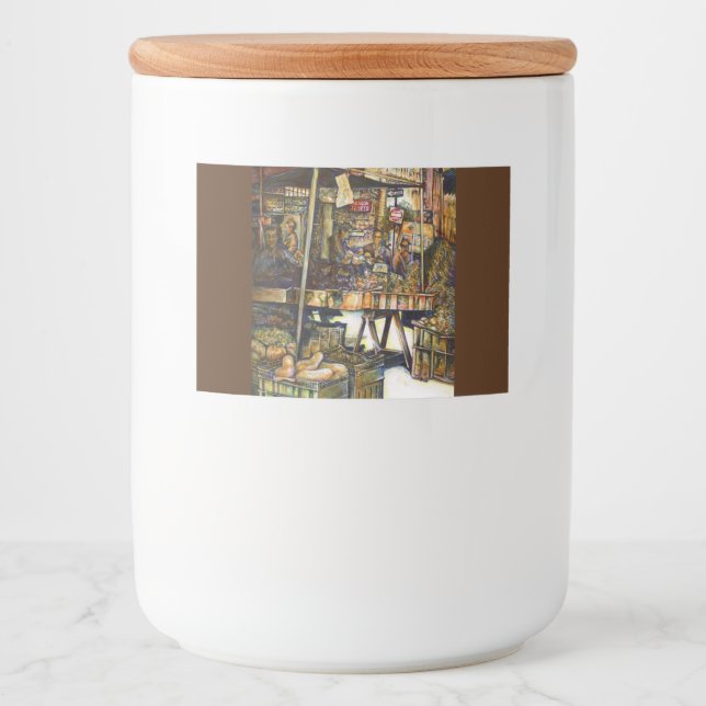 Rótulo Para Comida Torna a criatividade mais brilhante (Frente)