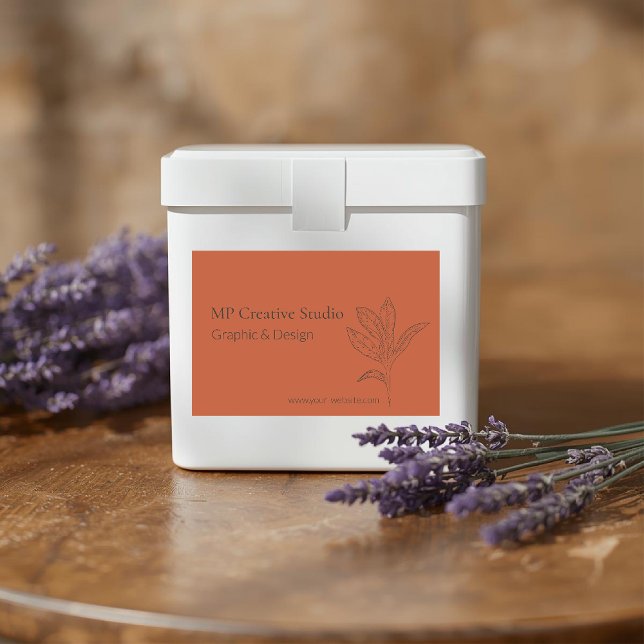 Rótulo Para Comida Toskana Rustic Elegance (Criador carregado)