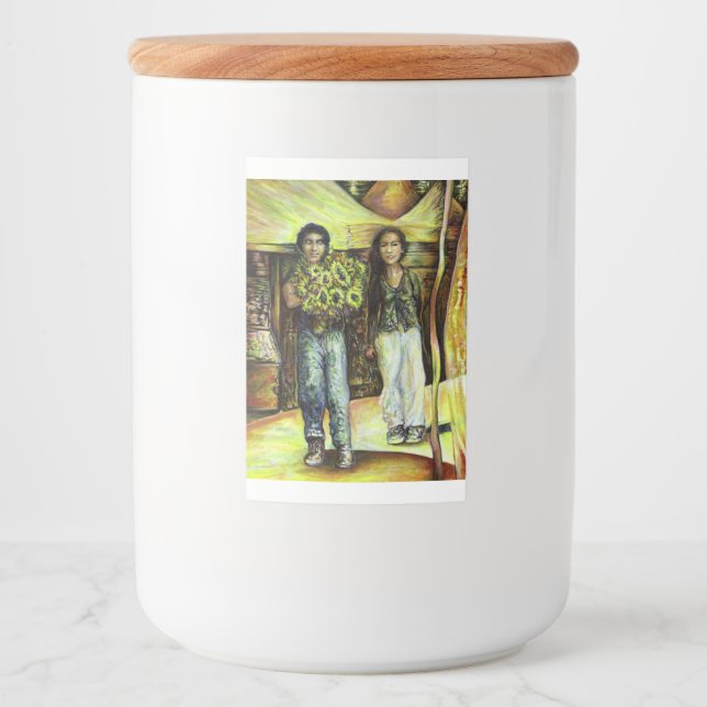 Rótulo Para Comida Uma Fase de ChapeI Sistina de um ChaIIenge (Frente)