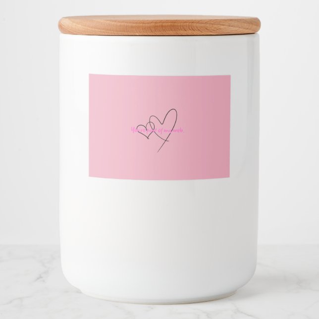 Rótulo Para Comida Web Within – Art of Hidden Strength (Frente)