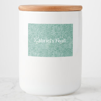 Rótulo Para Comida William Morris Floral Wallpaper