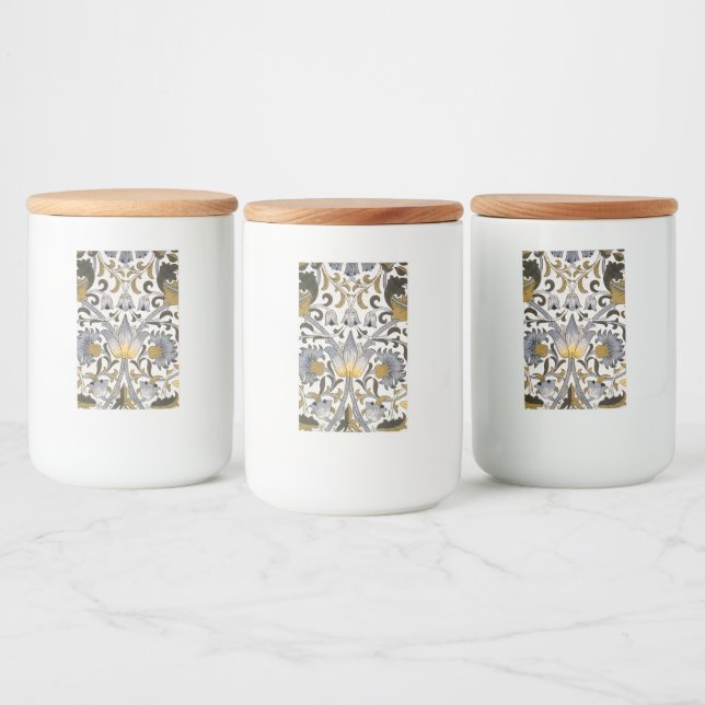 Rótulo Para Comida William Morris Lodden floral (Garrafas)