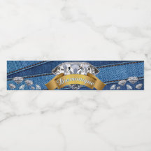 Denim & Diamantes| Blue Jean & Banner Diamante